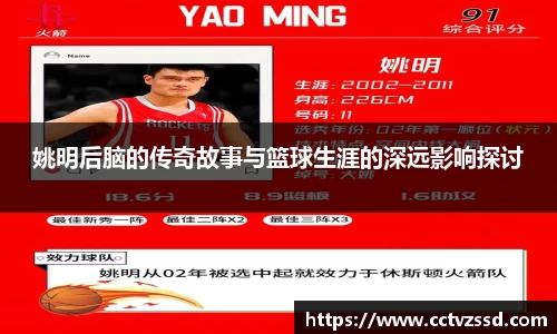 姚明后脑的传奇故事与篮球生涯的深远影响探讨