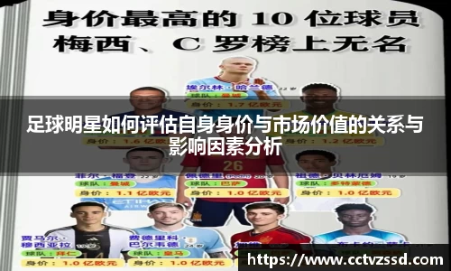 足球明星如何评估自身身价与市场价值的关系与影响因素分析